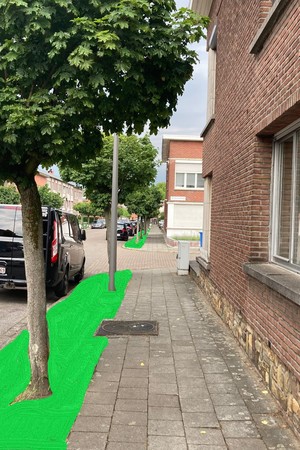 groener voetpad